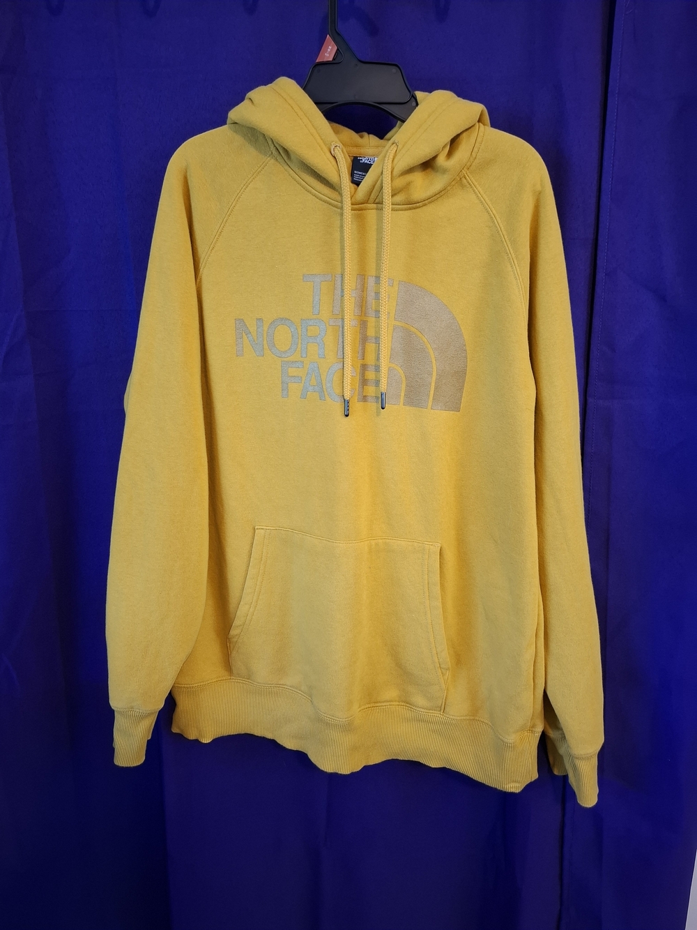 The North Face Men’s Yellow Logo Pullover Hoodie